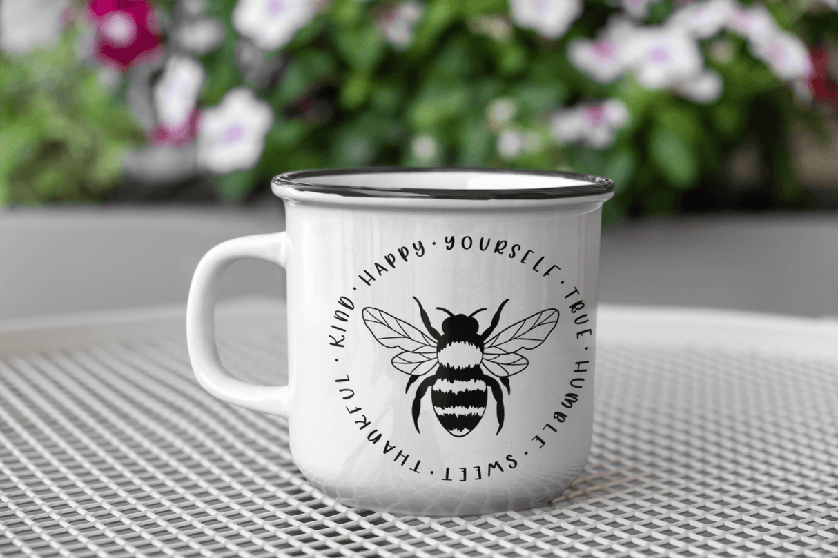 Bee Good Things Bumble Bee Mug by WinsterCreations™ Official Store - Vysn