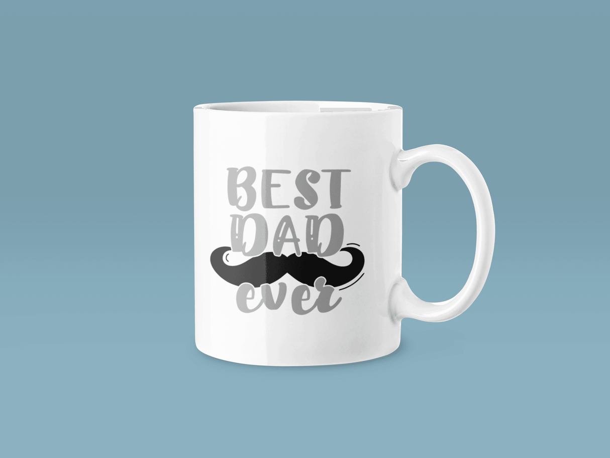 Best Dad Ever Mustache Fathers Day Collection by WinsterCreations™ Official Store - Vysn