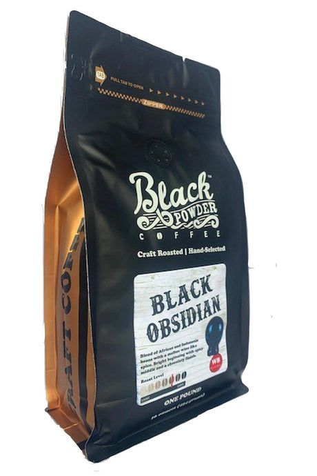 Black Obsidian Coffee Blend by Black Powder Coffee - Vysn