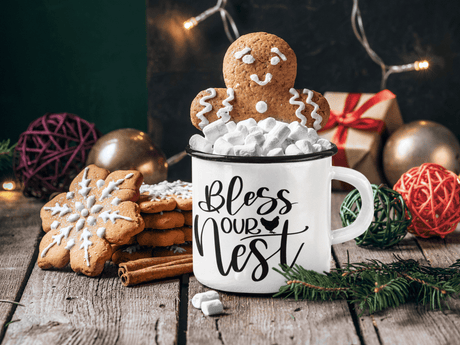 Bless Our Nest Family Mug by WinsterCreations™ Official Store - Vysn