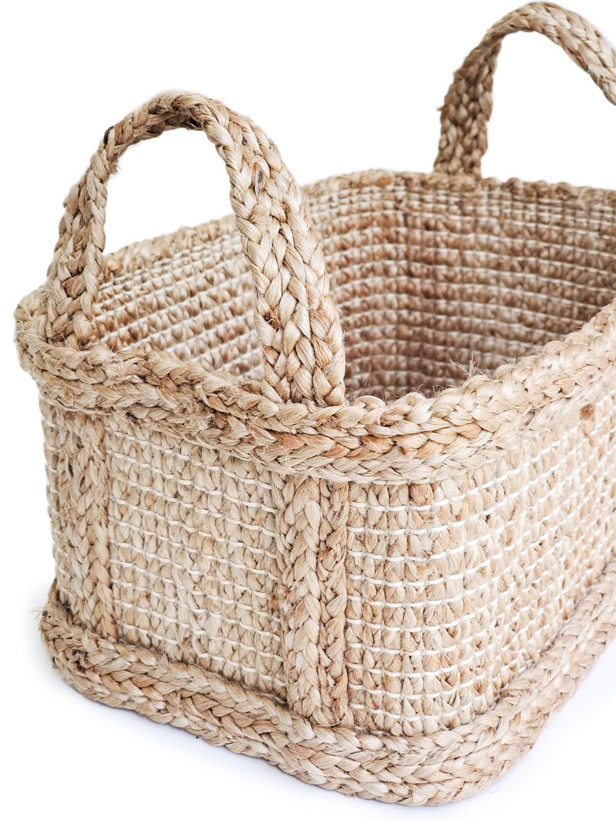 Bono Rectangular Storage Basket by KORISSA - Vysn