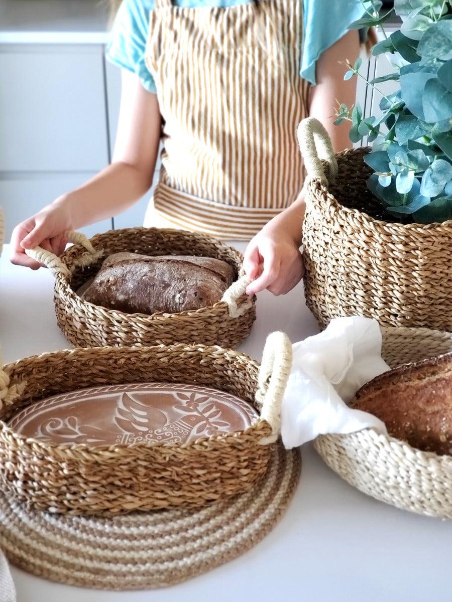 Bread Warmer & Basket - Bird Oval by KORISSA - Vysn