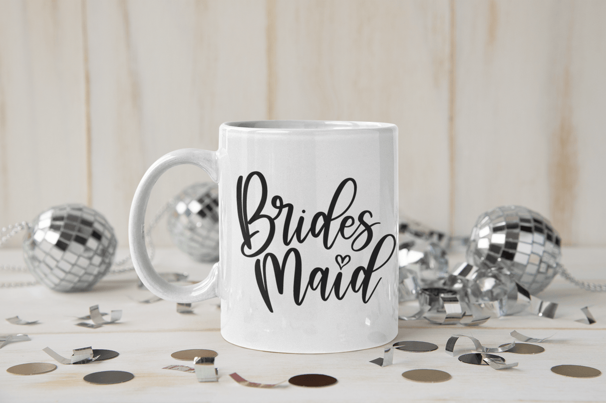 Bridesmaid Bridal Mug by WinsterCreations™ Official Store - Vysn