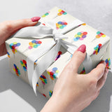 Bunch of Balloons Birthday Gift Wrap by Present Paper - Vysn