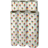 Bunch of Balloons Birthday Gift Wrap by Present Paper - Vysn