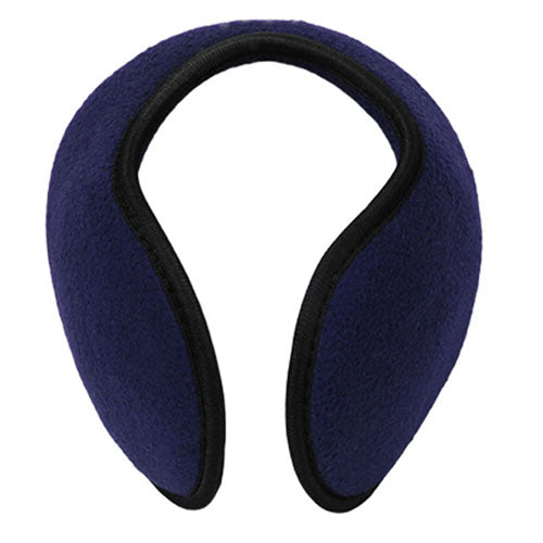 2Pcs Ear Warmers Unisex Winter Earmuffs Behind-the-Head for Winter Running Walking Dog Travel - Royal Blue