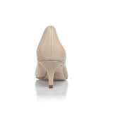 Callie Nude Mestico Lux Leather by Joan Oloff Shoes - Vysn