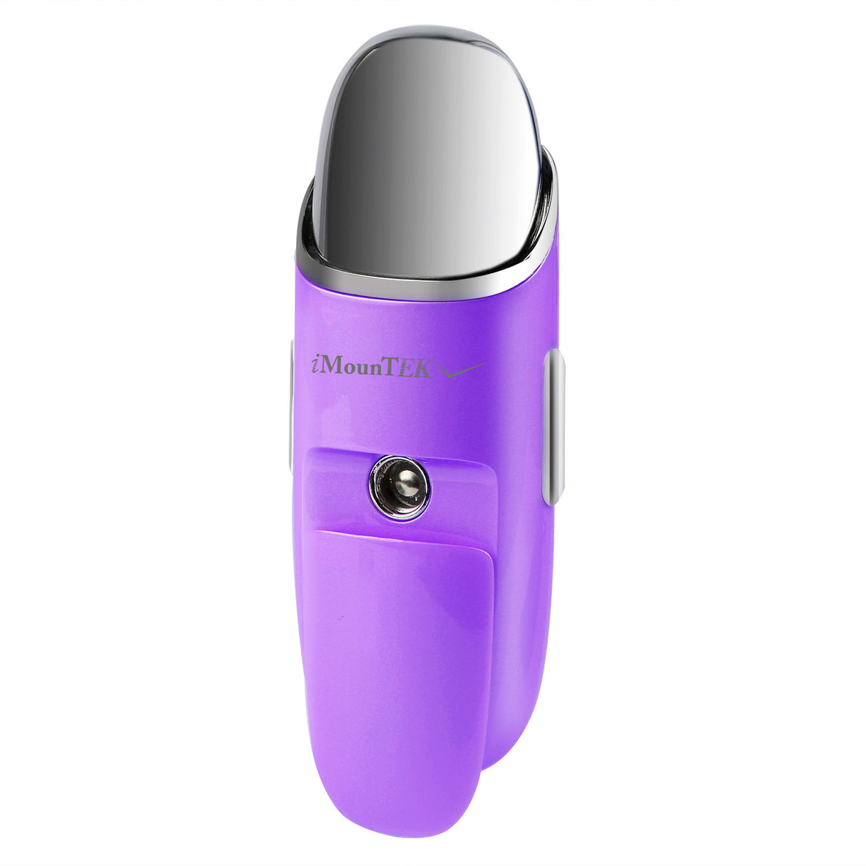 Nano Facial Mister Nano Cool Mist Facial Sprayer Portable Handy Face Steamer Moisturizing Massager USB Charge - Violet