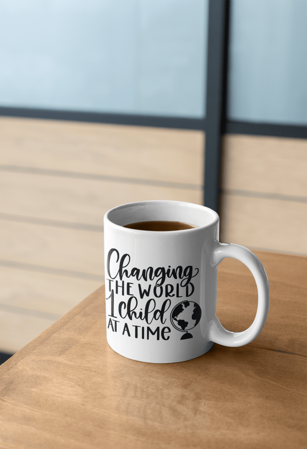 Changing The World 1 Child At A Time Teacher Mug by WinsterCreations™ Official Store - Vysn