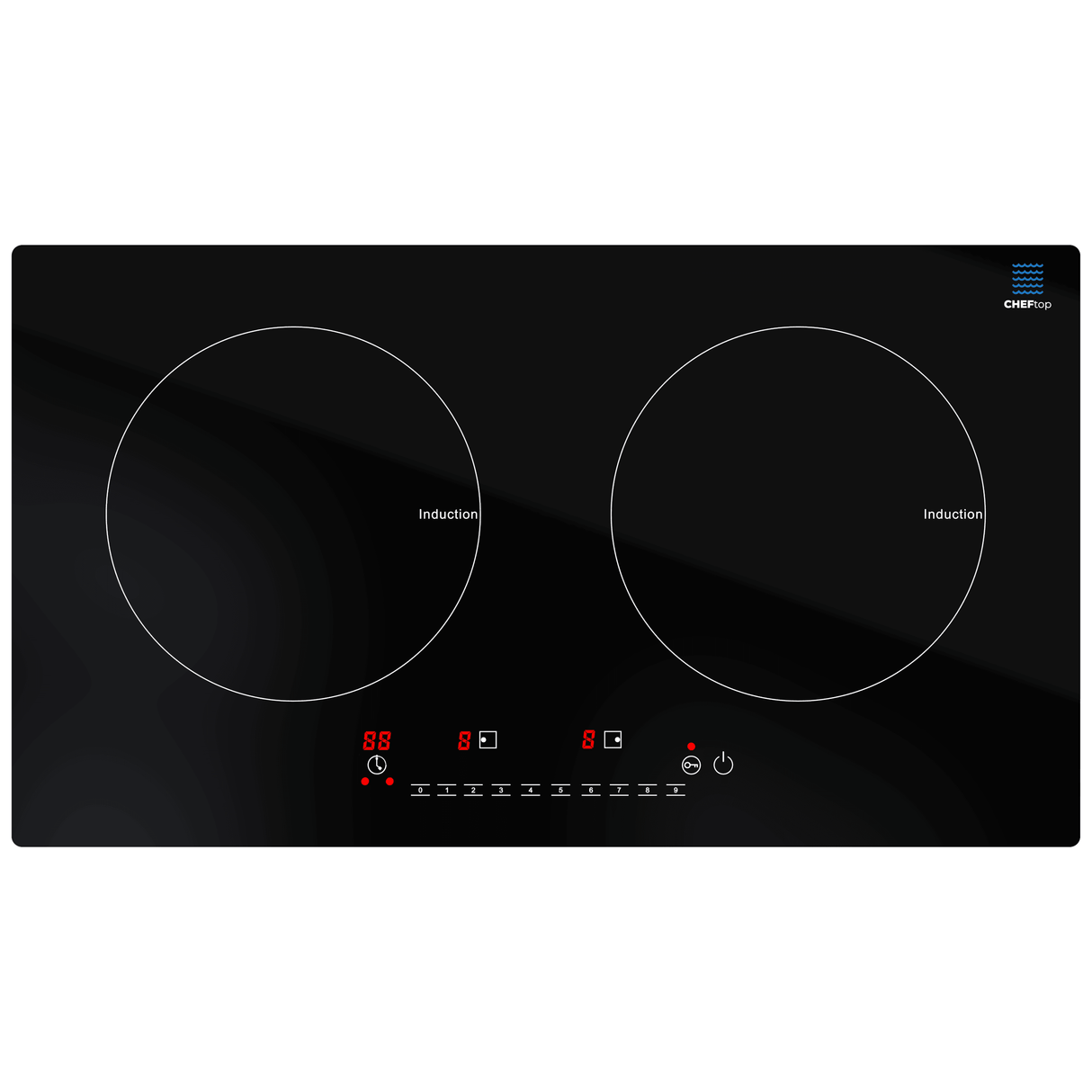 CHEFTop Pro - Dual Burner Induction Cooktop With Optional Induction Pan by Drinkpod - Vysn