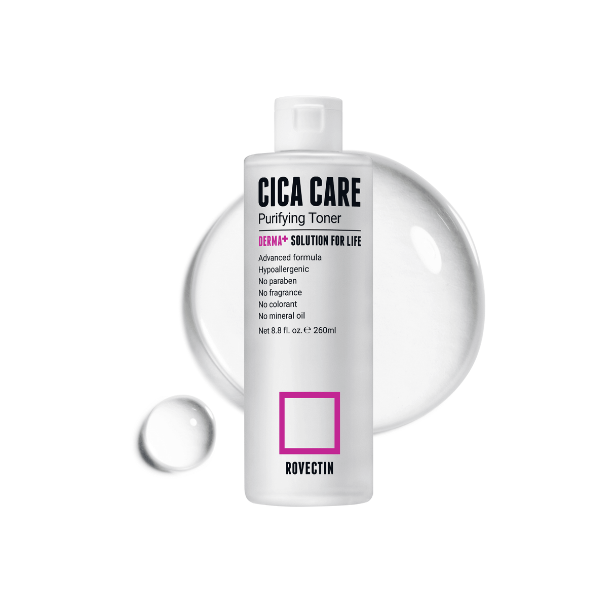 Cica Care Purifying Toner by Rovectin Skin Essentials - Vysn