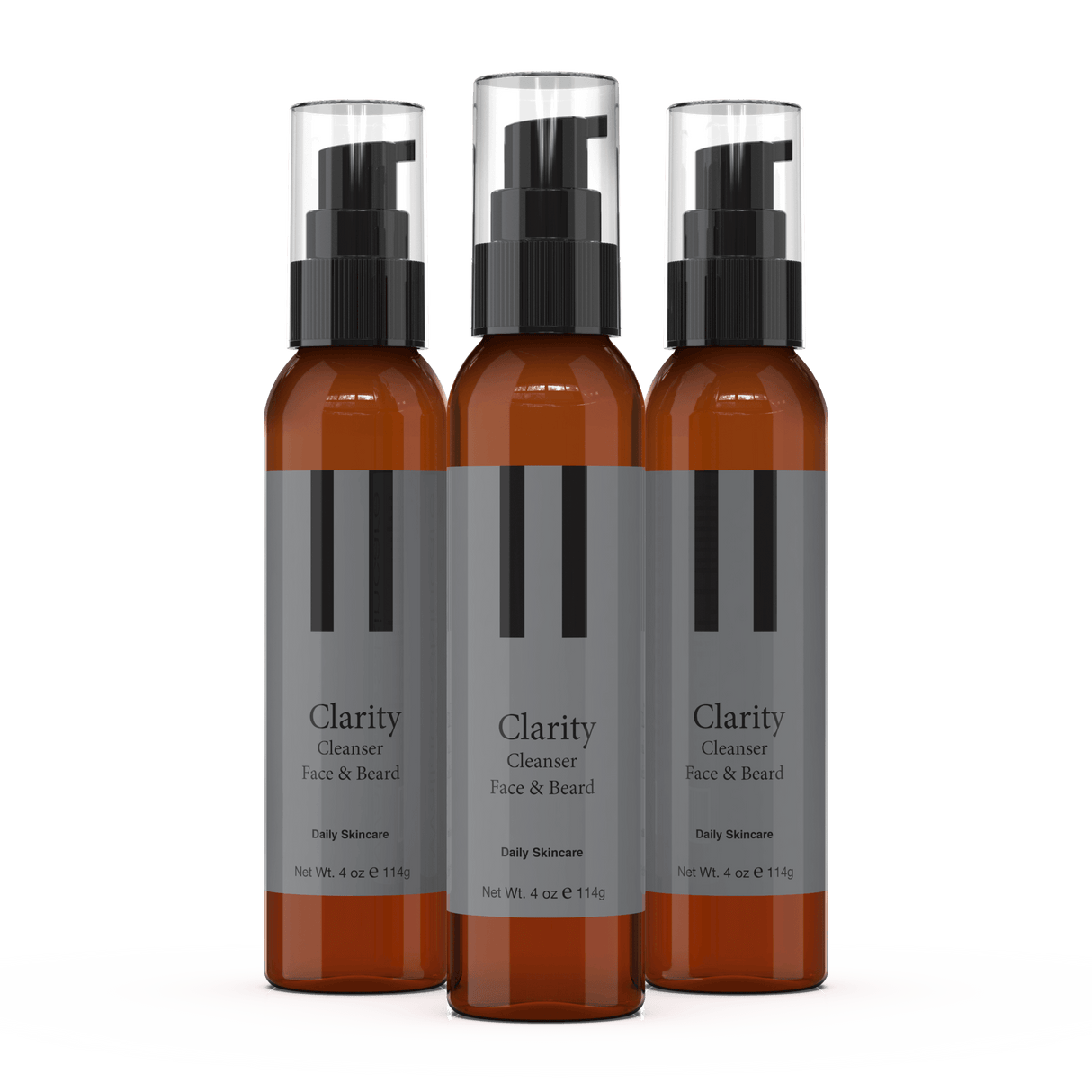 Clarity Skin & Beard Cleanser 4oz by Wallace Skincare - Vysn