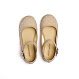 Classic Swiss-Dot Mary Janes in Camel by childrenchic - Vysn