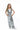 COCO With Pocketwist™ – Silver Crushed velvet Jumpsuit by Stardust - Vysn