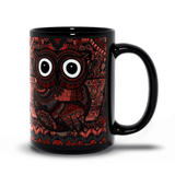 Cute Owl Coffee Mug Gift Idea by KoultureKanvas - Vysn