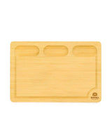 Cutting Board with Compartments 18 x 12" by Royal Craft Wood - Vysn