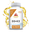 D3 + K2 by Ascent Nutrition - Vysn