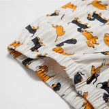 Dachshund Print Pajama Sets For Men and Women by Dach Everywhere - Vysn