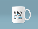 Dad The Man The Myth The Legend Fathers Day Collection by WinsterCreations™ Official Store - Vysn