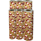 Dancing Santa Christmas Gift Wrap by Present Paper - Vysn