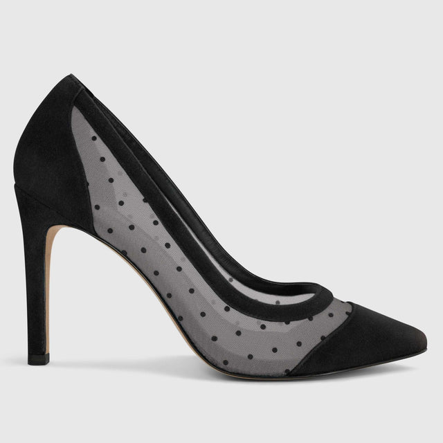 DEBBIE black suede by Allegra James - Vysn