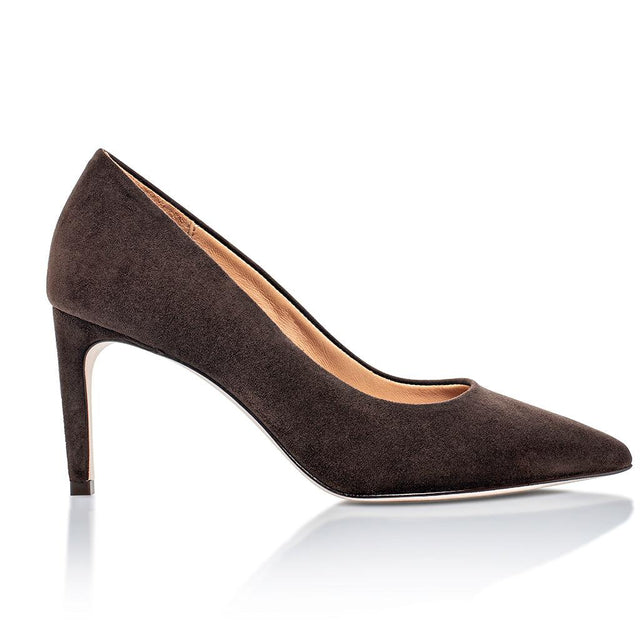 Deborah 2.0 Cafe Kid Suede by Joan Oloff Shoes - Vysn