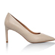 Deborah 2.0 Nude Luxury Leather by Joan Oloff Shoes - Vysn