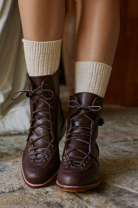 Desert Seeker Combat Leather Boots by ELF - Vysn