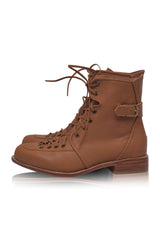 Desert Seeker Combat Leather Boots by ELF - Vysn