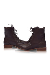 Desert Seeker Combat Leather Boots by ELF - Vysn