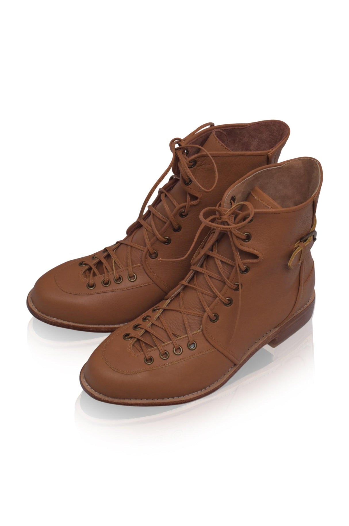 Desert Seeker Combat Leather Boots by ELF - Vysn