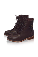 Desert Seeker Combat Leather Boots by ELF - Vysn