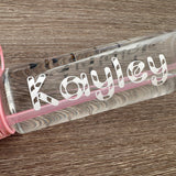 DIY Create Own Personalised Candy Cane Style Name Christmas Glass Bottle Label by WinsterCreations™ Official Store - Vysn