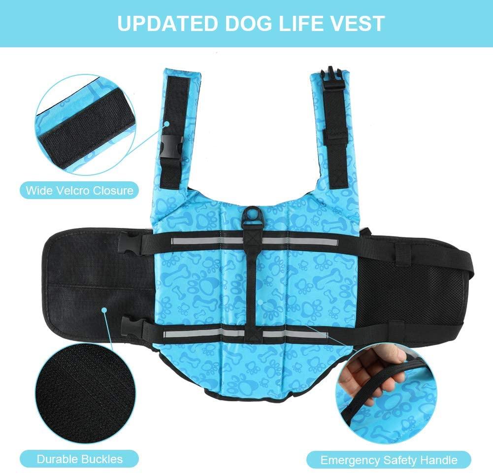 Dog Swimming Vest with Reflective Strips by Dach Everywhere - Vysn