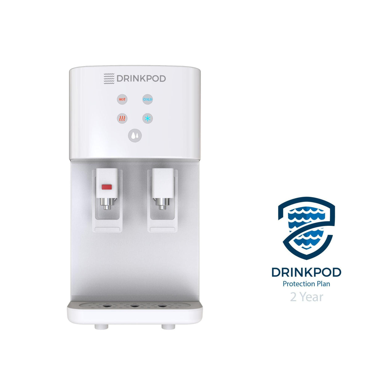 Drinkpod 2000 Pro Series - Countertop Water Purifier Bottleless Water Cooler by Drinkpod - Vysn