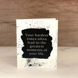 Eco Friendly Card - Life's Greatest Moments by Soothi - Vysn