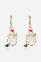 Christmas Theme Alloy Earrings