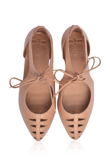 Eden Pointy Toe Ballet Flats by ELF - Vysn