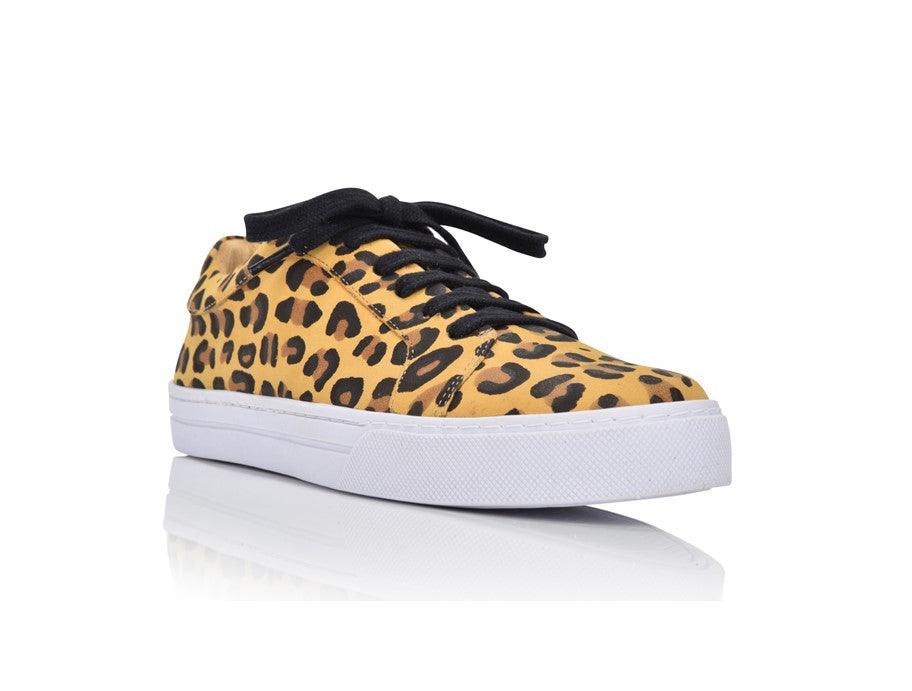 Equality Leopard Kid Suede by Joan Oloff Shoes - Vysn