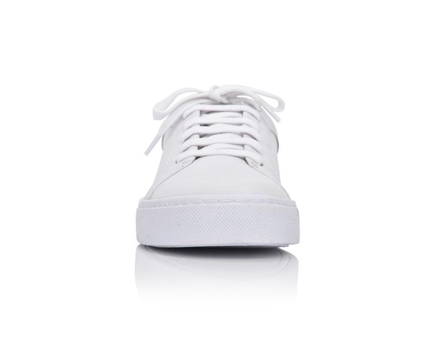 Equality White Nappa by Joan Oloff Shoes - Vysn