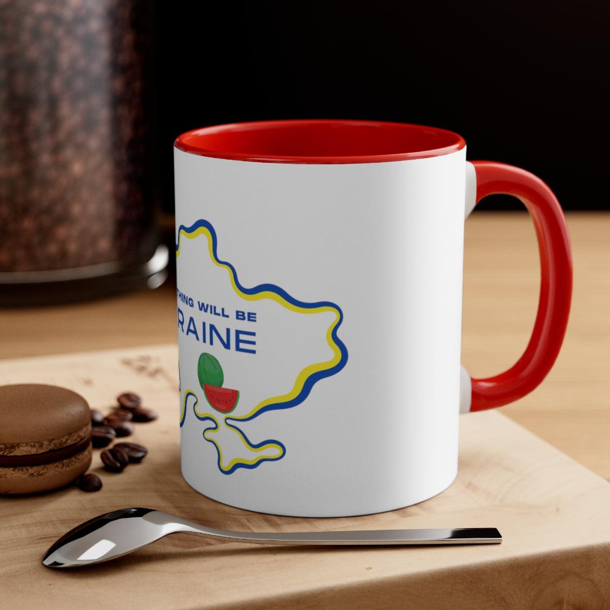 Everything Will Be Ukraine Coffee Mug, 11oz by The Olde Soul - Vysn