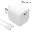 30W PD Wall Charger + USB-C to MFI Cable 6ft - Vysn