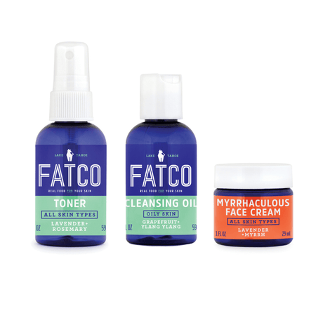 Facial Skincare Basics | Travel Size, Oily Skin by FATCO Skincare Products - Vysn