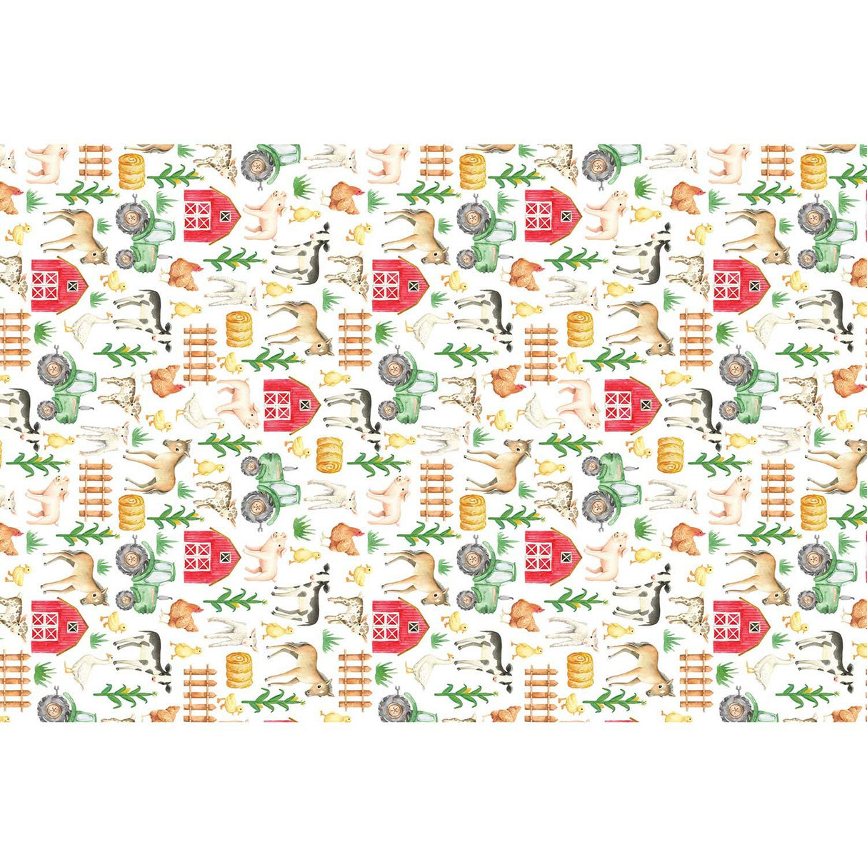 Farm Animals 20" x 30" Baby Gift Tissue Paper by Present Paper - Vysn