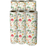 Farm Animals Baby Gift Wrap by Present Paper - Vysn