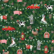 Farm Ornaments Christmas Gift Wrap by Present Paper - Vysn