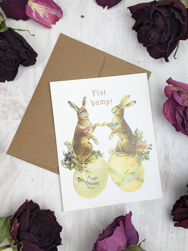 Fist Bump Easter Card by Ash & Rose - Vysn