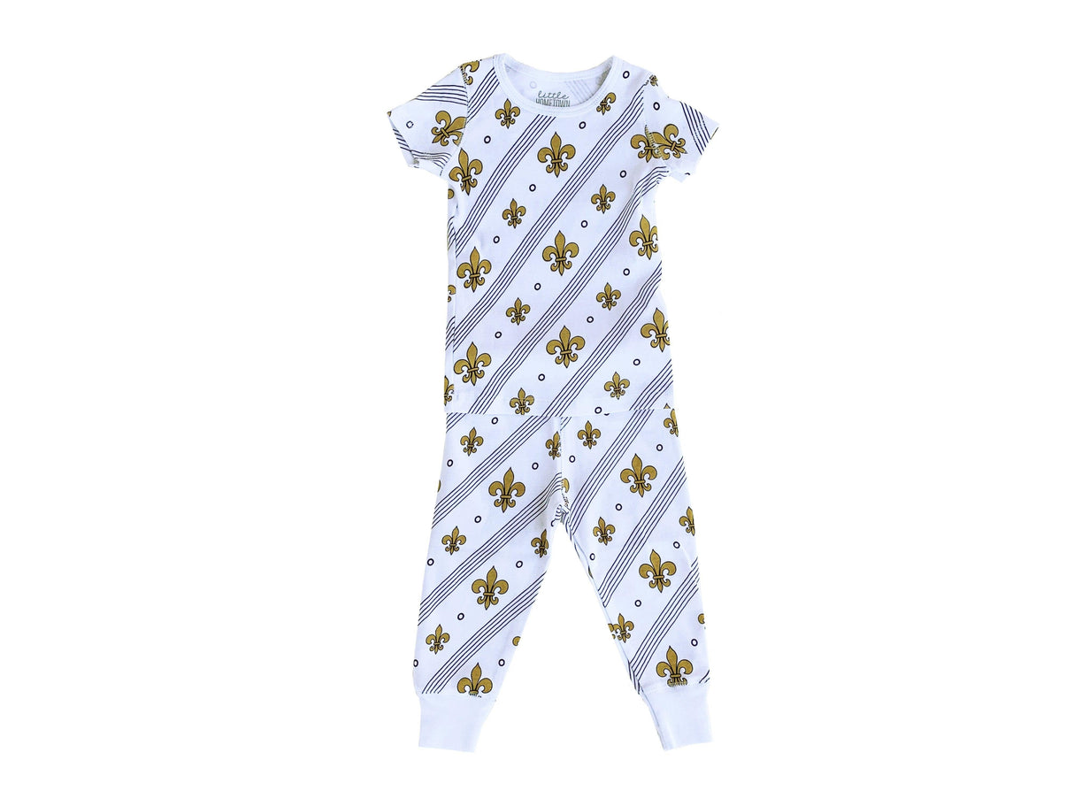 Fleur De Lis Pajamas by Little Hometown - Vysn