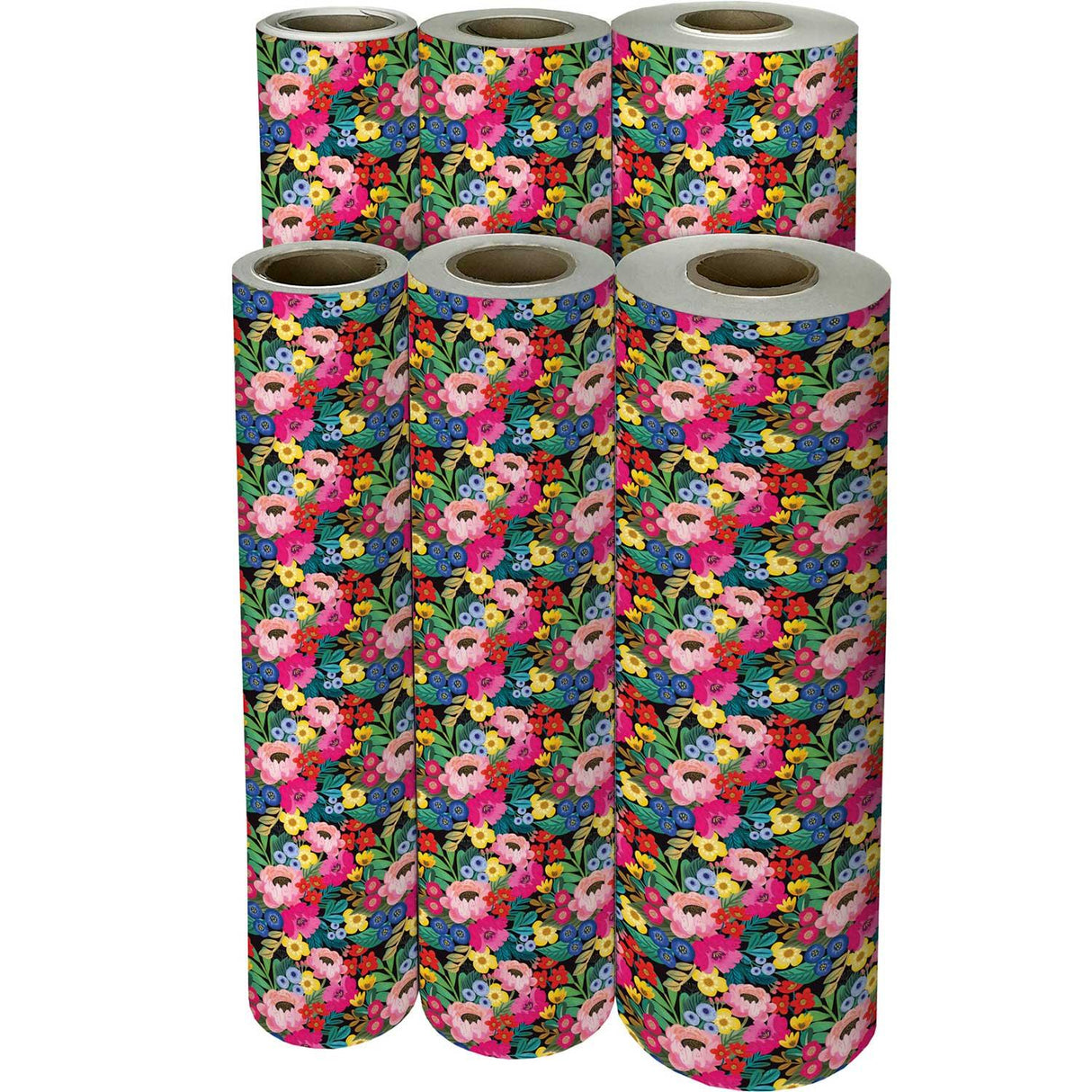 Floral Burst Gift Wrap by Present Paper - Vysn