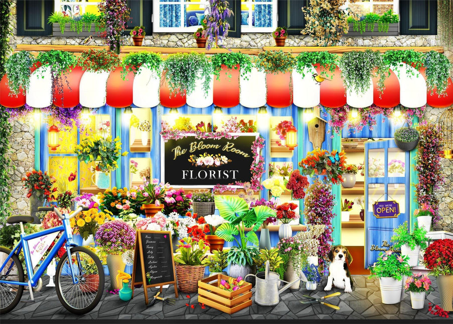 Flower Shop Jigsaw Puzzles 1000 Piece by Brain Tree Games - Jigsaw Puzzles - Vysn